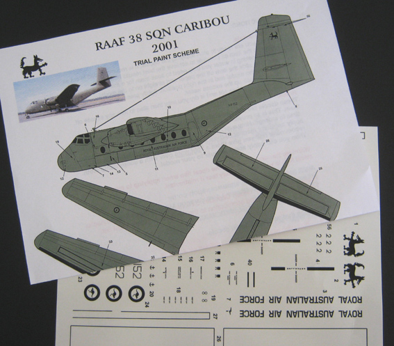 Decal -Caribou Trial Scheme 2001